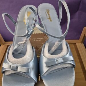 Women's Light Blue Heels Size 12